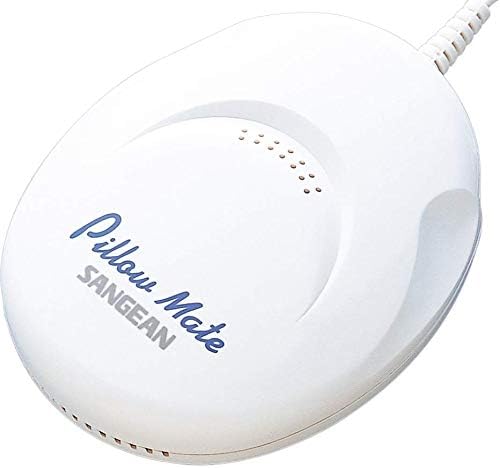 Sangean America, Inc. PS-100 Pillow 3.5mm Aux Portable Speaker, White, One Size