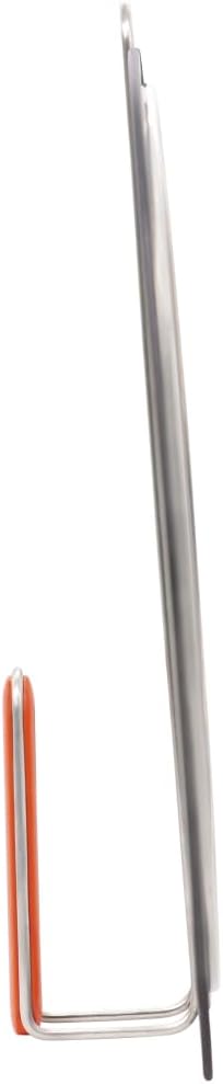 Self-Standing Splatter Screen, Heavy-Duty Stainless Grease Guard | For frying pans & induction cookers, heat-resistant, bpa-free, dishwasher safe, compact storage; blocks splatter