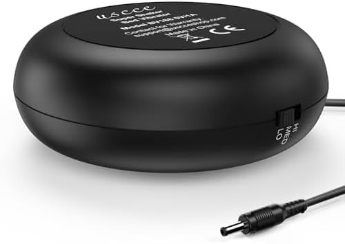 USCCE 3-Level Adjustable Bed Shaker, Vibrating Alarm for Heavy Sleepers or Hearing Impaired, ONLY Suitable for Model UE188 Loud Alarm Clock