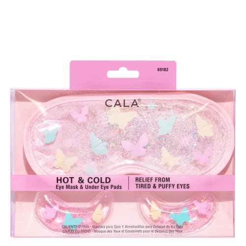 Cala Purple gel beads duo eye mask & body wrap