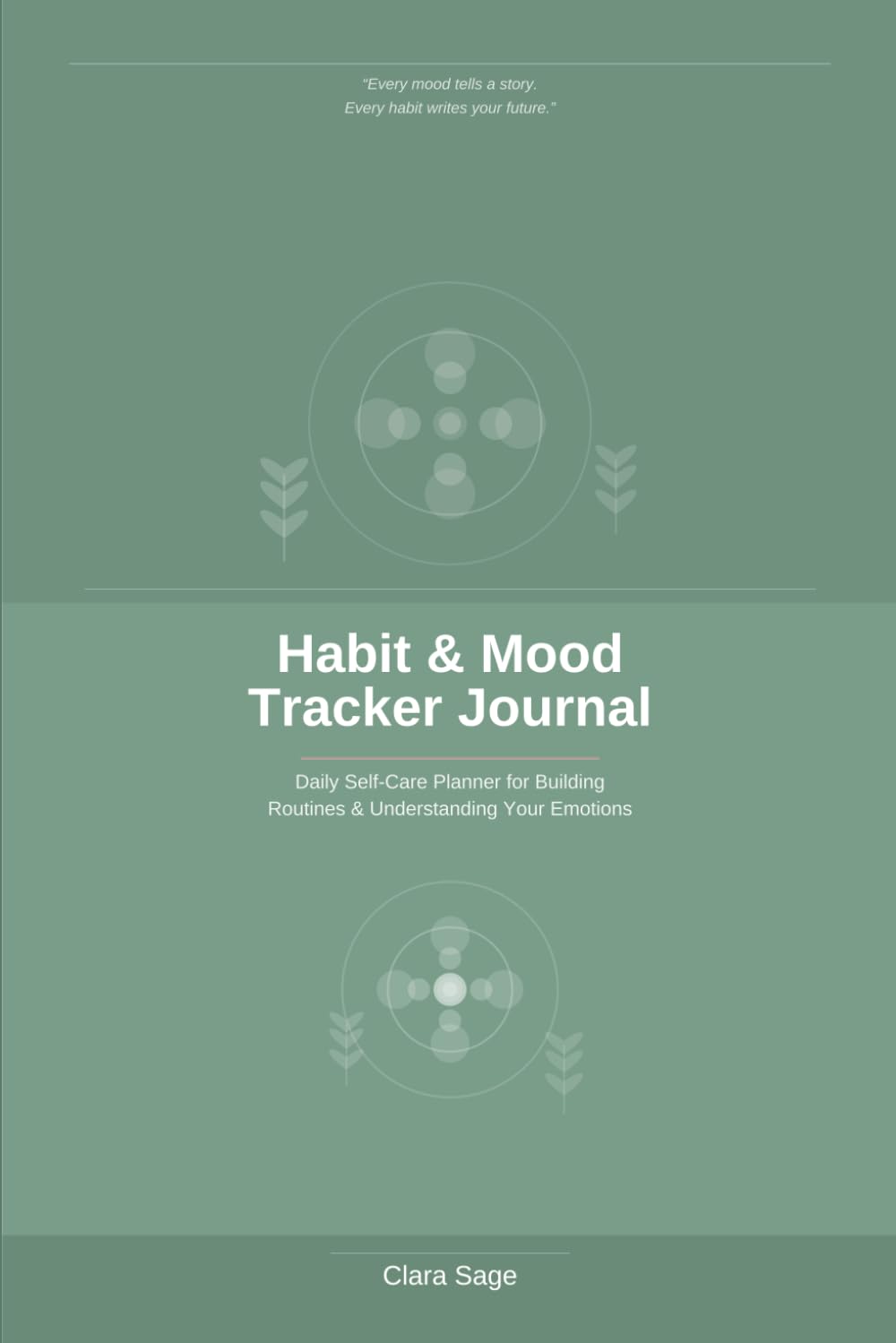 Habit and Mood Tracker Journal: Daily Self-Care Planner for Building Routines and Understanding Your Emotions