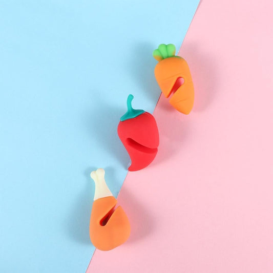 Vctitil 6Pcs Spill-proof Lid Lifter,Silicone Lid Spill Stopper Anti Overflow Pot,Cute Heat-resistant Kitchen Gadgets for Soup Pot(Multicolored)