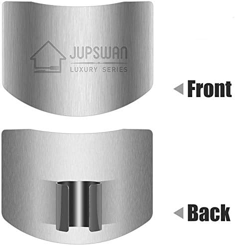 Jupswan Finger Guards for Cutting Stainless Steel Knife Cutting Protector Kitchen Tool Chef Knife Finger Guard for Food Chopping Cutting Avoid Hurting (3-Pack)