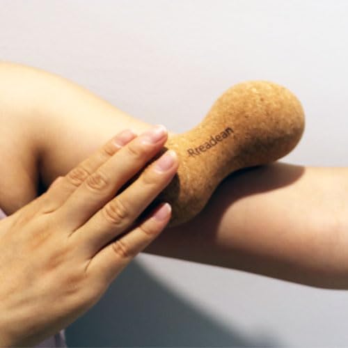 Cork Massage Balls for Fascia Release After Exercise, Yoga,Trigger Point Therapy, Relax Muscles, and Relieve Stress,Set of 2 Classic 2.4 Inch Cork Massage Balls