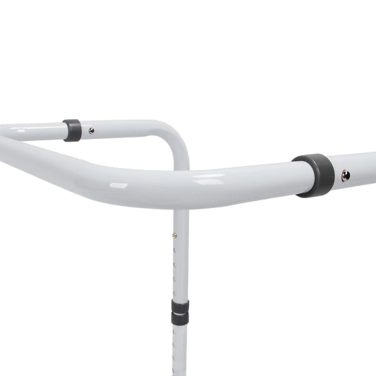 Blanket Lifter for Feet, Adjustable Bed Cradle for Foot Relief, Sheet Riser with 4 Clips, Aluminum Alloy Blanket Support Holder for Surgery Recovery, Arthritis and Leg Injury
