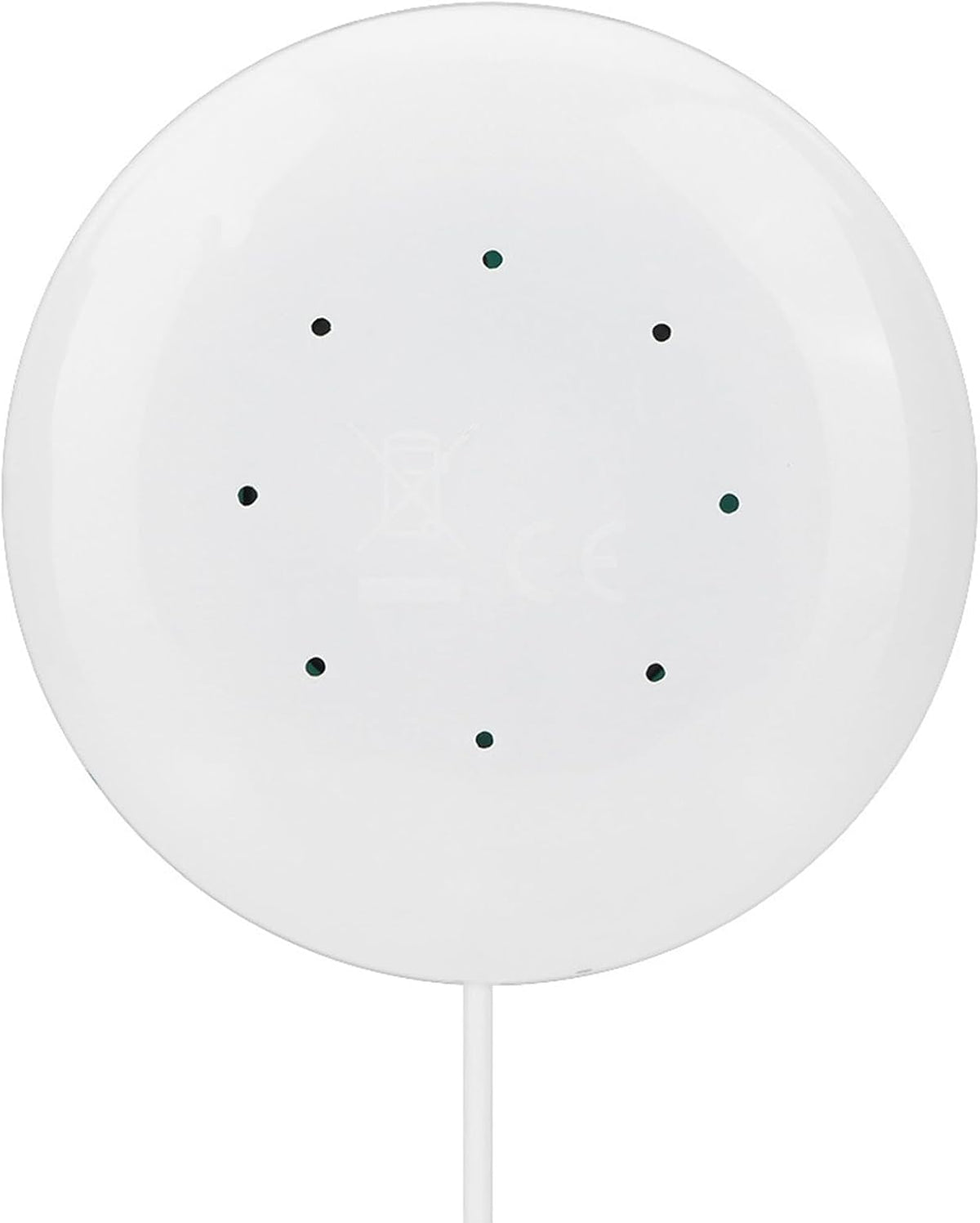 Pillow Speaker for Sleeping, DIY 3.5mm Mini Stereo Speaker Wired for MP3 MP4 Mobile Phone Portable CD, Diameter 2.4in Thickness 0.6in, White