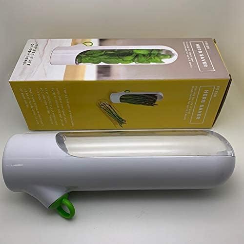 Jfxgjuv Herb Saver Best Keeper For Freshest Produce, Lasting Refrigerator Herb Keeper, Containers, Clear Herb Savor Pod, Herb Storage Container For Cilantro, Mint, Asparagus (set of 3)