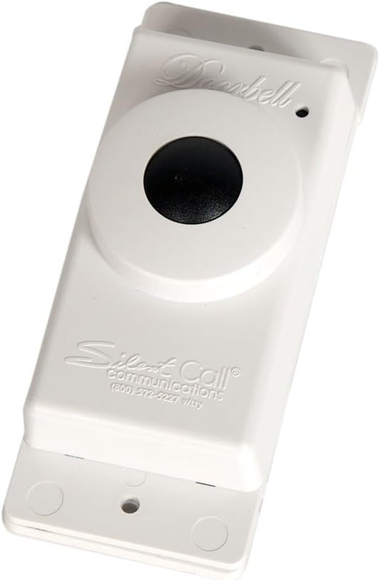 Silent Call Signature Series Wireless Flashing + Vibrating Doorbell & Alarm Clock Kit | Silent Notifications w/Vibrating Bed Shaker & Bright Strobe Light for Deaf, Hard of Hearing, Heavy Sleepers