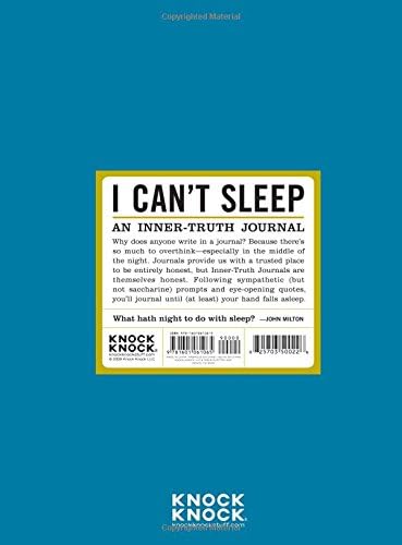 Knock Knock I Can't Sleep Inner-Truth Journal