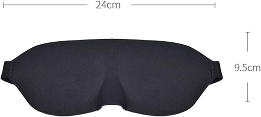 2 Pcs Sleep Goggles - 3D Contoured Blackout Eye Masks for Men & Women, Ultra-Light Travel Goggles for Side Sleepers, Home & Airplane Use