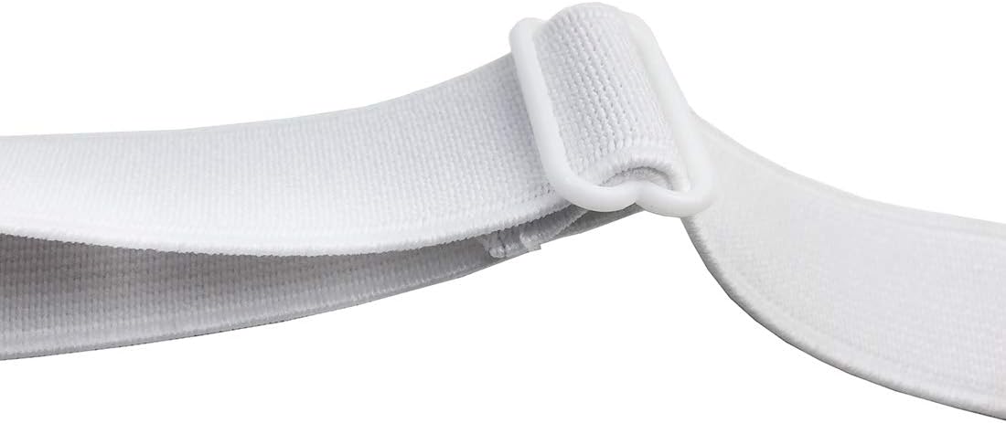 Long Bed Sheet Clips,Adjustable Bed Fitted Sheets Mattress Holder Straps Suspender Fastener,4 Pieces (White)