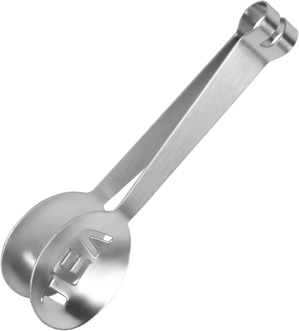 Tea Bag Squeezer, 4.7 inch Stainless Steel Tea Bag Squeezer Tongs, Tea Filter Spoon Clamp Tea Strainer Holder Clip, Suitable for Gripping Ice Cube, Sugar and Lemon