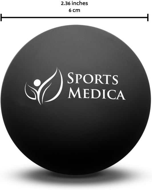 Peanut Massage Ball, Double Lacrosse and Peanut Ball Therapy | Trigger Point Deep Tissue Exercise,Back Muscle Foam Roller for Myofascial Release, Suboccipital Spine Device, Pressure Point