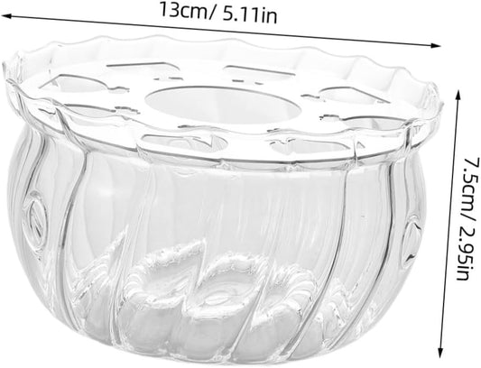 GLEAVI Teapot Warmer and Candle Heater Base Glass Design for Teapots and Beverages Elegant Tea Kettle Warmer for Cozy