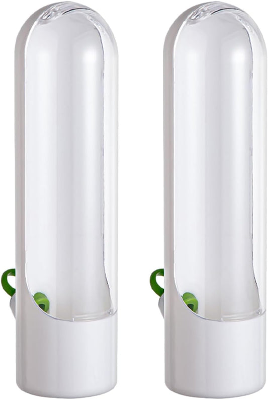 2pcs Fresh Herb Keeper, Herb Saver, Herb Keeper for Refrigerator, Herb Storage Container Keeps Greens Fresh Herb Saver Asparagus Keeper Practical Kitchen Tools for Cilantro(2 pcs)
