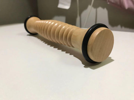 Wooden Foot Roller, Foot Massager for Plantar Fasciitis, Stress Relief, Relaxation