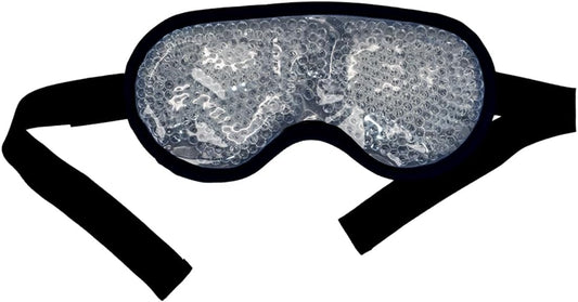 Rapid Relief Reusable Hot or Cold Gel Bead Eye Mask, Flexible Fit