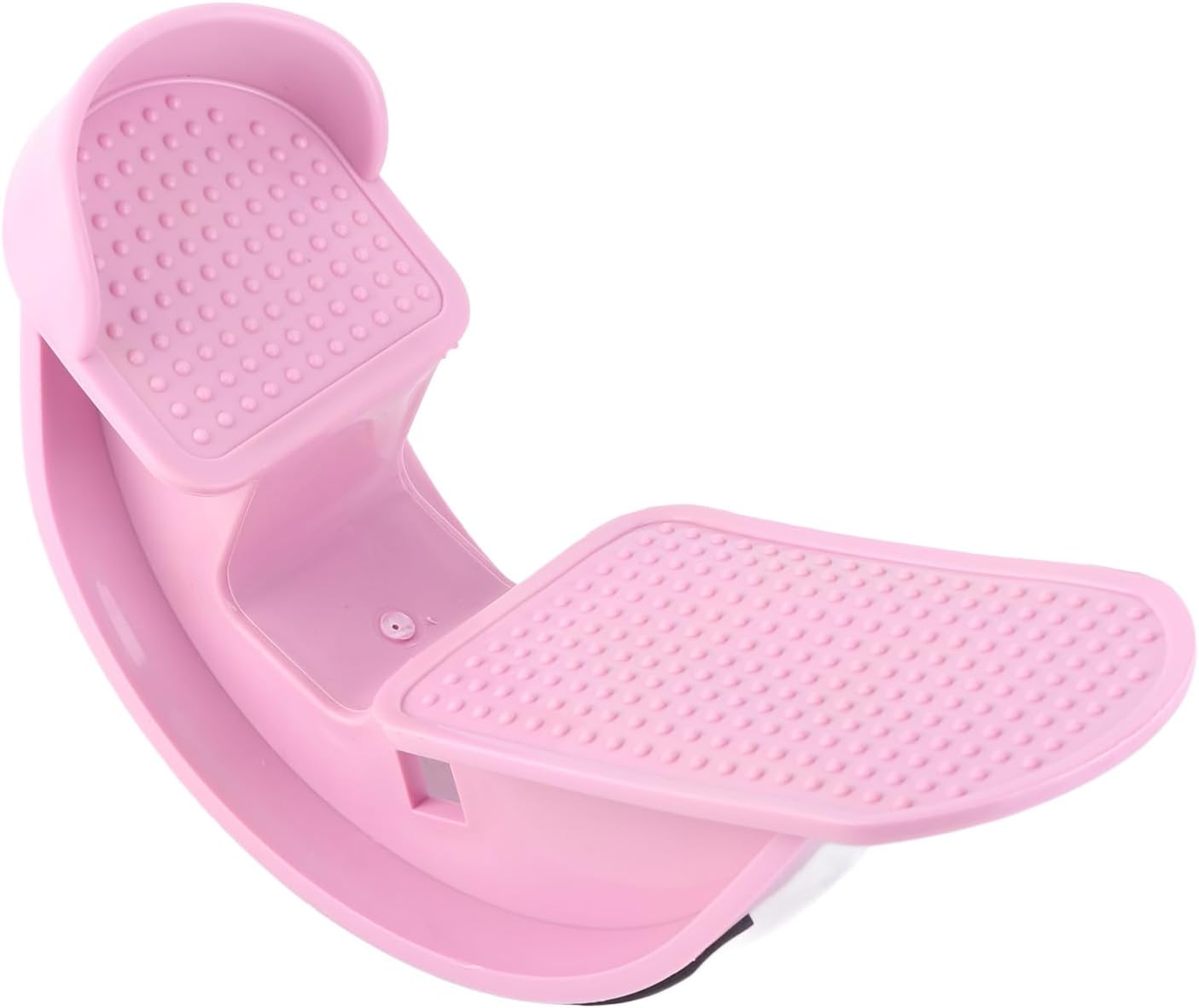 Calf Stretcher, Portable Foot Rocker for Yoga Fitness, Non Slip Rubber Strips for Ankle Strengthening and Flexibility Improvement (Pink)