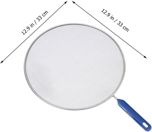 Oil Splatter Guard 4 pack Mesh Anti Spill Oil Cover Splatter Screen for Frying Pan and Pot Kitchen Accessories 18.50 X 12.99 X 0.39 in