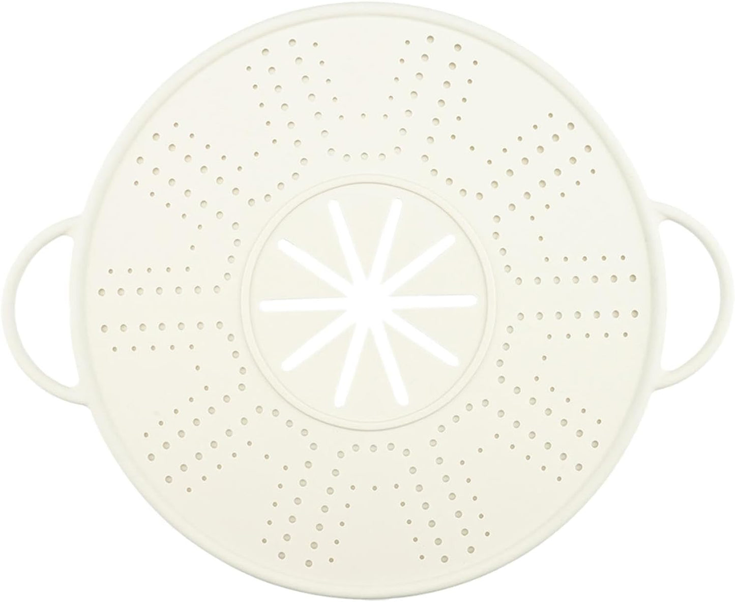 Silicone Spill Lid, Boil-Over, Silicone Splatter Screen for Soup Pot, Pink