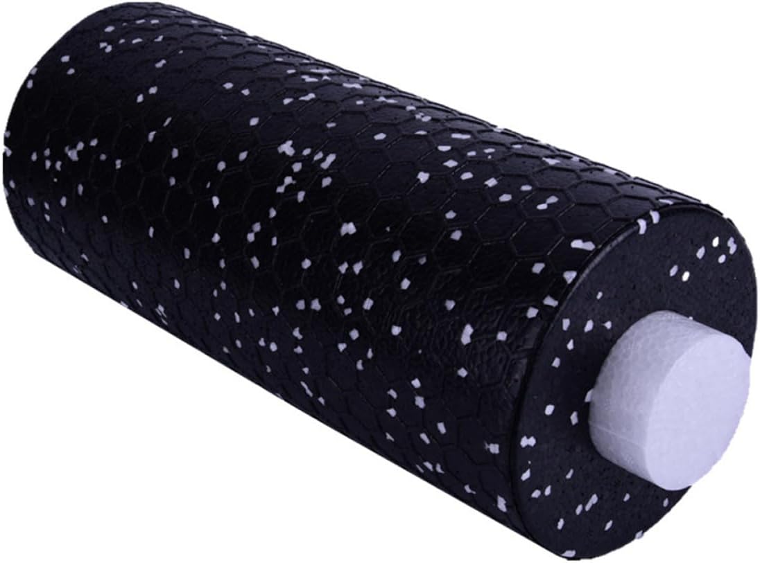 DOITOOL Firm Yoga Column Foam Roller 2pcs Eva Muscle Roller Stick for Trigger Point Massage and Muscle Relaxation, Portable Fitness Massage Tool for Men and Women