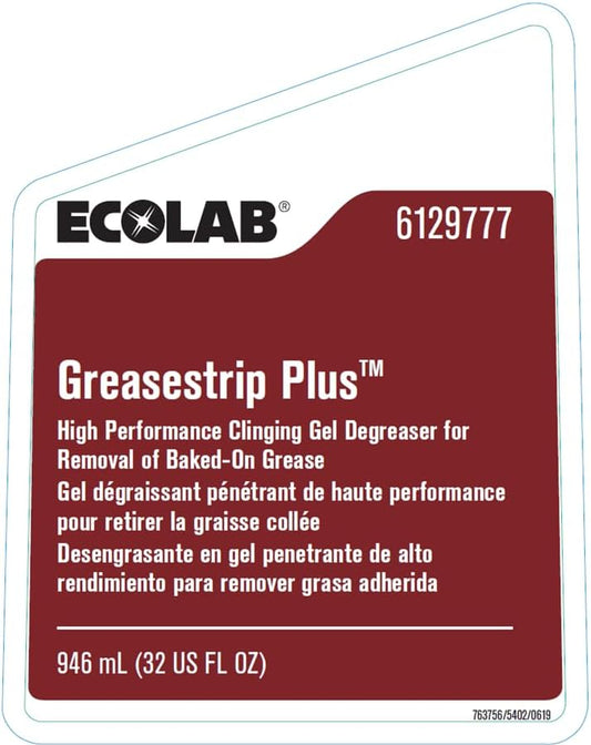 Ecolab Greasestrip Plus Degreaser- 32 FL OZ