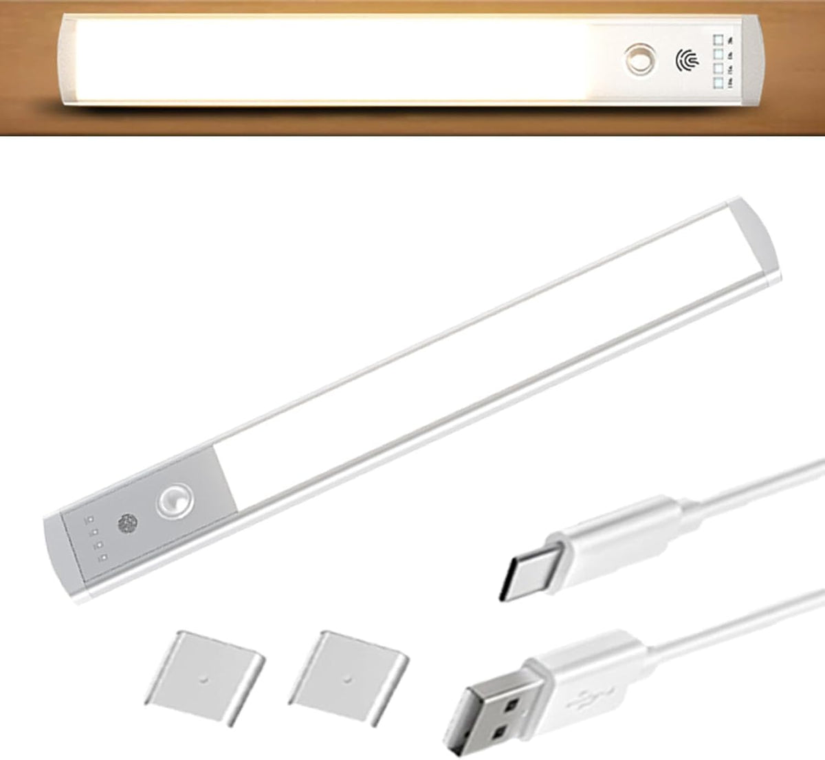 Closet Lights Motion Sensored | Motion Sensor Light Indsoor Closet - Rechargeable Magnetic Lamp Strip for Shelf Hallway