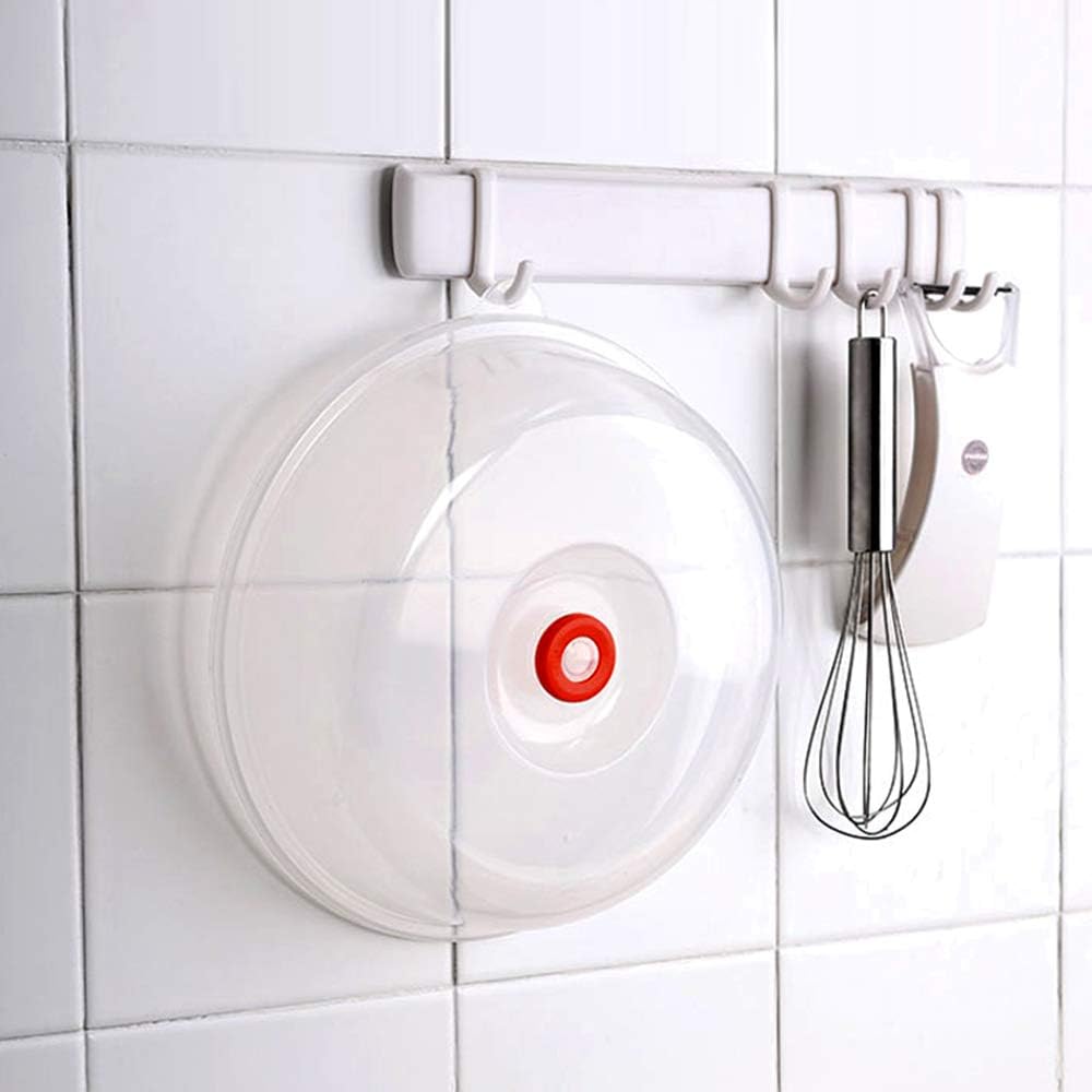 KINGZHUO 9 Inch Microwave Cover - BPA Free Food Protective Plate & Splatter Guard