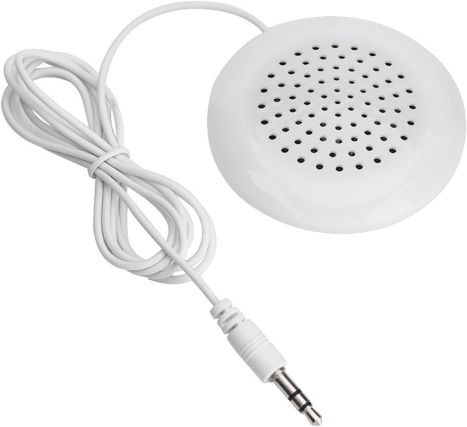 Mini Stereo Pillow Speaker for MP3 Phone CD Player, True HD Sound, Easy to Carry, Compatible with Almost All Audio Devices