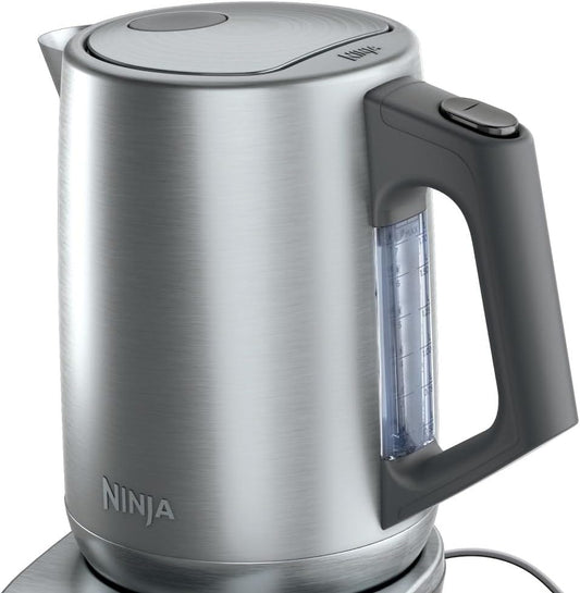 Ninja Precision Electric Kettle, 7-Cup, Rapid Boil, Stainless, KT200