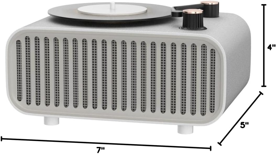 Vivilumens Speaker Bluetooth Wireless Charging 5 in 1 Speaker Loud for Adults Teens Aesthetic Book Shape Sunrise Gentle Wake Up Light for Bedroom Decor Bedside Tech Gifts