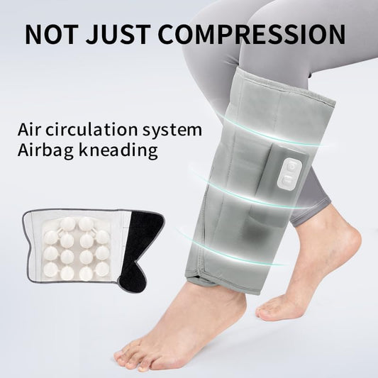 JFT Leg Massager with Heat, Air Compression Kneading for Calf & Arm | Air convection kneading massage uses alternating air chambers to provide a relaxing massage experience for calves and arms
