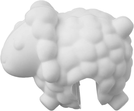 Tovolo Sheep Silicone Lid Lifter Holder Heat Resistant Spill Proof Kitchen Gadget to Prevent Pot Boiling Over and Release Steam, Cute Decorative Pan Cover Stand Soup Pot Clip Keeps Lid Open