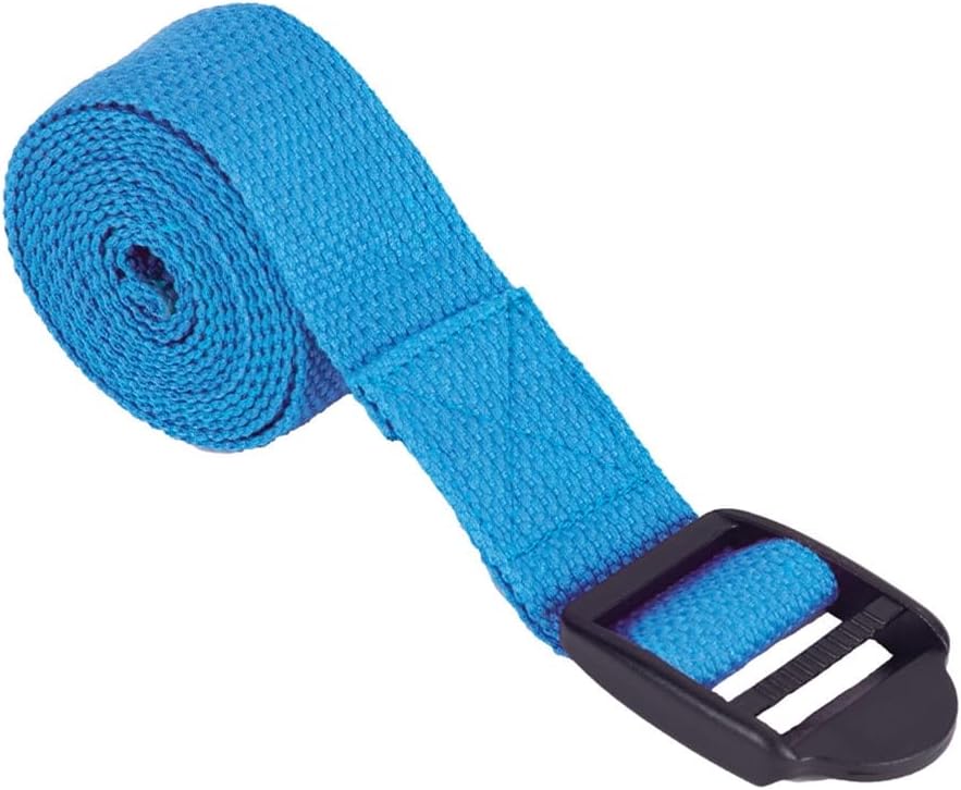 Power Systems Yoga Strap for Stretching and Positioning - Increase Flexibility - Adjustable Strap
