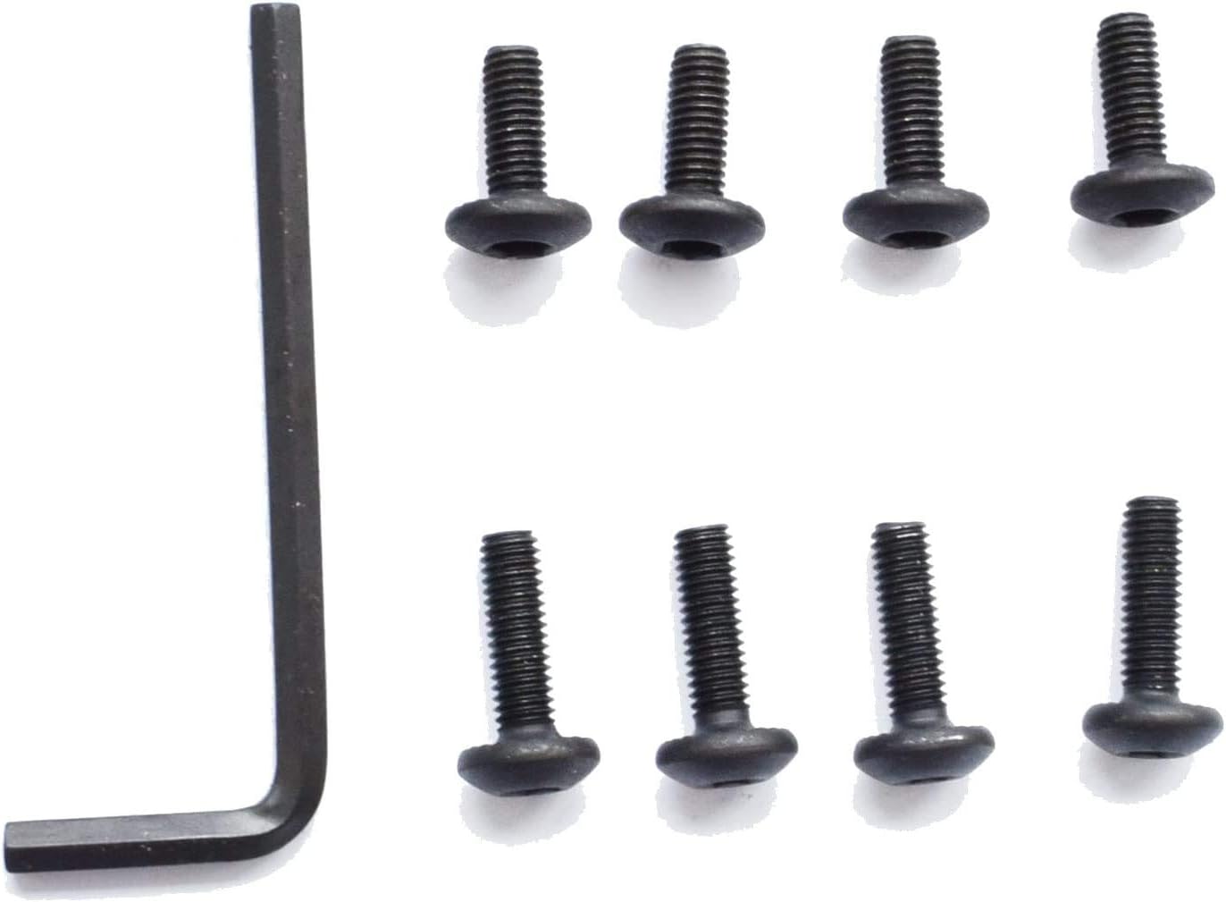 MySit Office Chair Armrest Replacement Universal 4" or 5.5" Mounting Hole | Arm Pads Set of 2 Black