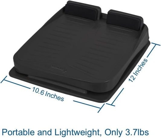 StrongTek Slant Board, ABS Plastic, Portable, 5 Angles 20°-50°, Non-Slip | 3.7 lb Lightweight Design, Secure Heel Support, Calf and Ankle Stretching, Physical Therapy, Home, Gym and Travel Use