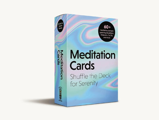 Meditation Cards: A Mindfulness Deck of Flashcards Designed for Inner-Peace and Serenity