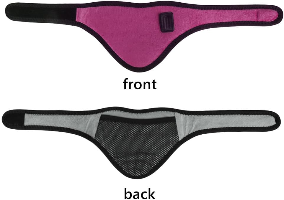 USB Neck Heating Pad Heated Neck Wrap for Pain Relief Electric Neck Warmer Collar Physical Therapy Heated Neck Brace 3 Adjustable Temp Auto Shut Off Portable Neck Heat Brace for Soreness Stiffness
