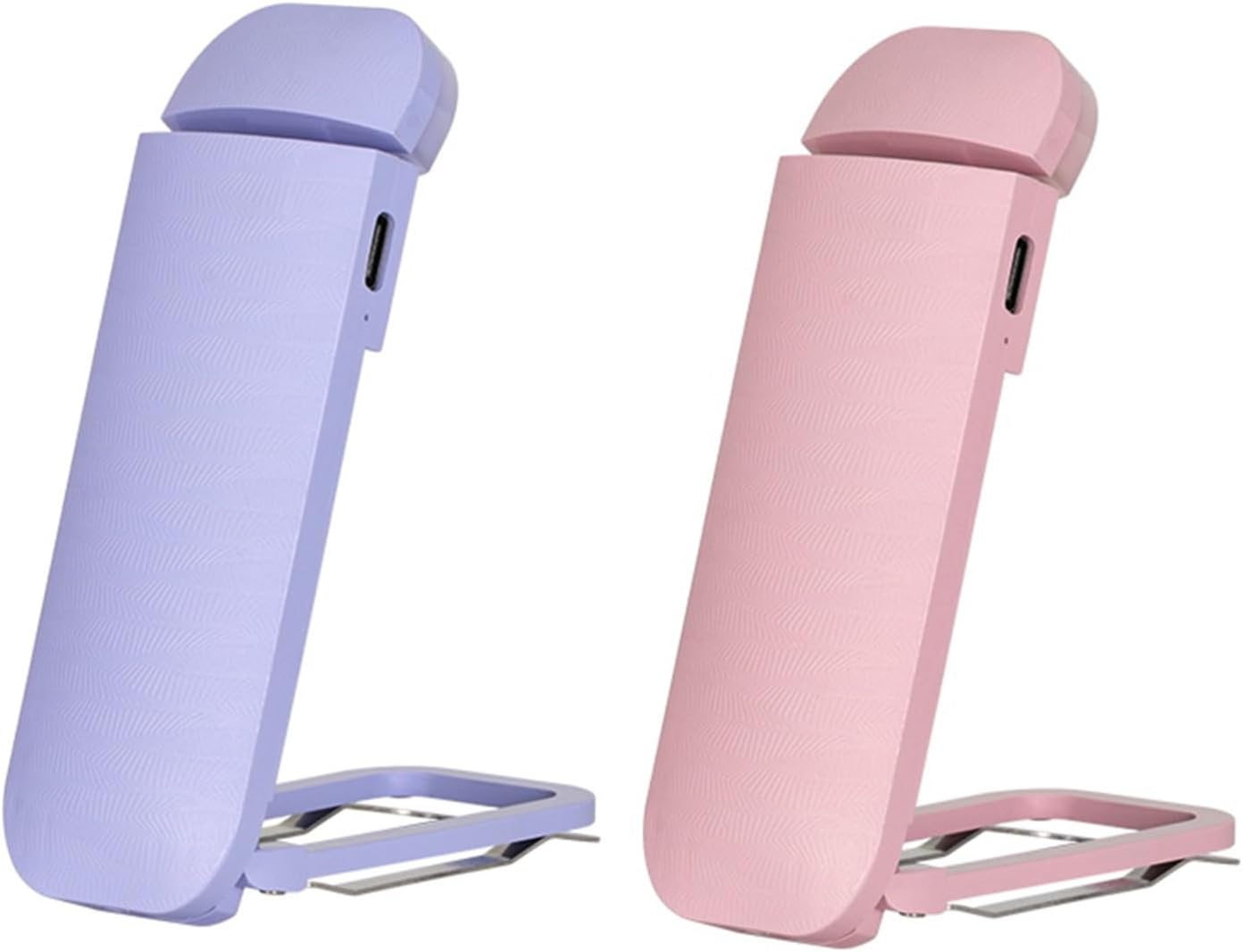 HEMONNKAM Book Reading Light, Rechargeable Clip on Booklight, Eye Caring 3 Color Temperatures & 5 Brightness Levels, Night Use for Bed, Long Lasting, Reading at Night in Bed, Purple