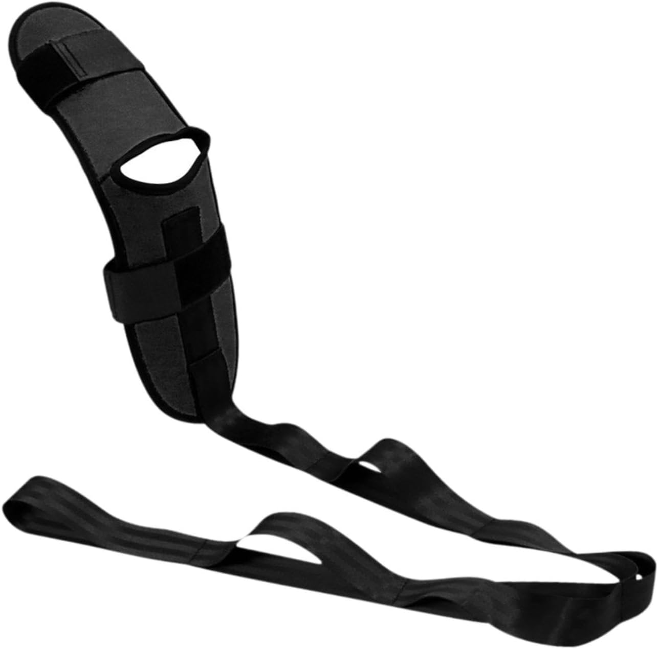 Stretching Strap with Loops for Foot And Calf Attachable Exercise Stretcher Strap Adjustable for Flexibility Mobility Pilates