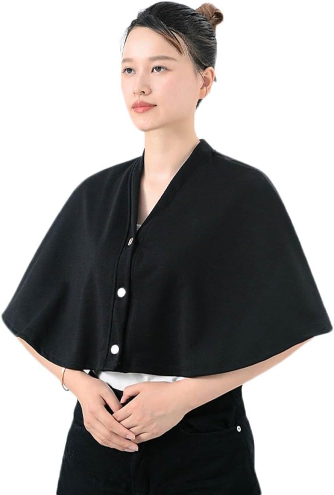 Self Heating Warm Shoulder Wrap Cape Neck Warmer Heat Pad Shoulder Protective Shawl for Postpartum Pregnant Women Men Elderly