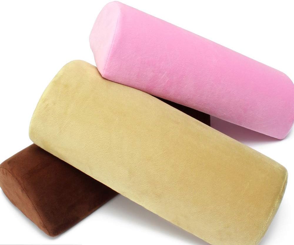 Multi-use Bolster Pillow for Legs Back Neck Lumbar Spine Knee Pain Relief Memory Foam Support Pillow (Yellow)