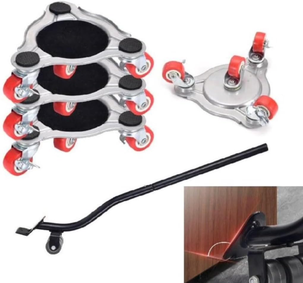 Furniture Movers with Wheels, Furniture Lifter Tool, 360° Rotation Wheels Furniture Dolly, Heavy Duty Furniture Lifters for Heavy Furniture, Refrigerator, Sofa, Cabinet