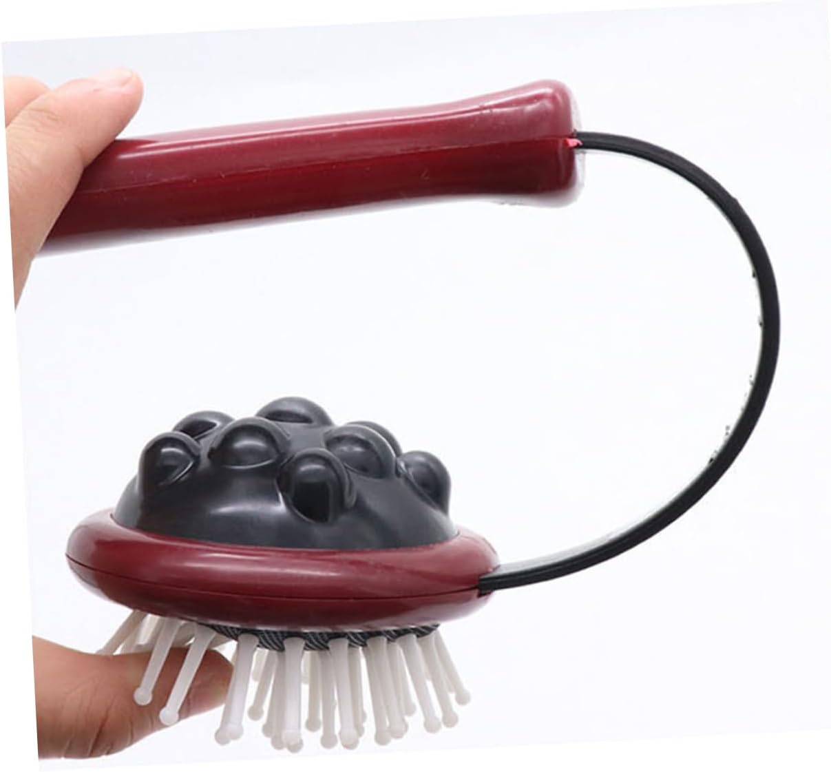 FRCOLOR 2pcs Back Massage Hammer Massage Stick Long Handle for Hips Legs Head Neck Waist Plastic Material