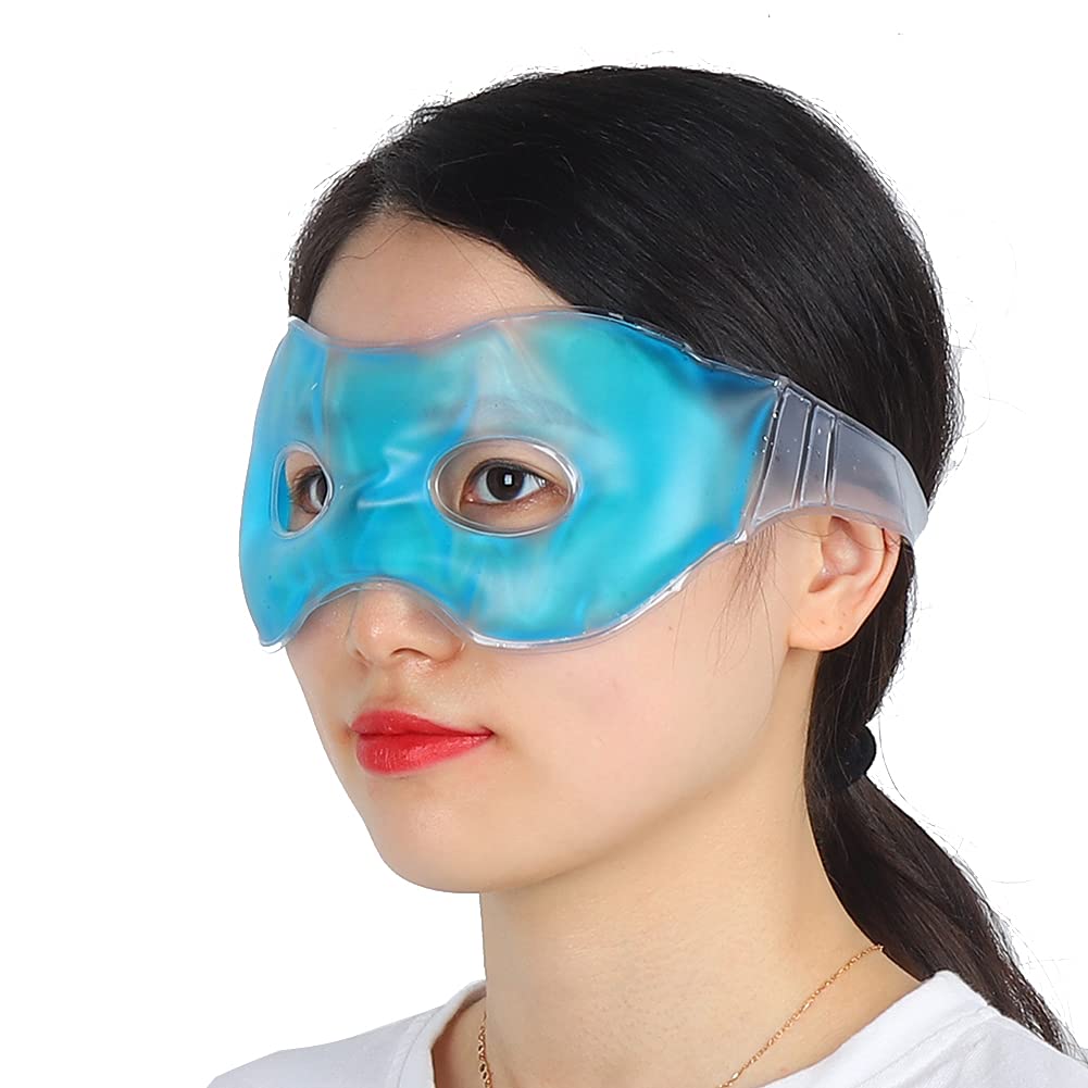 Gel Eye, Reusable Cold and Hot Compress Sleeping Eye, Ice Cooling Eye, for Anti fatigue Dark Circles, Relieves Puffiness and Eye Relax