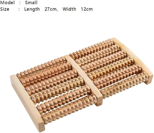 Six Row Roller Massager, A Multi-Point Foot Treatment and Massage Tool That Promotes Foot Health(Large)