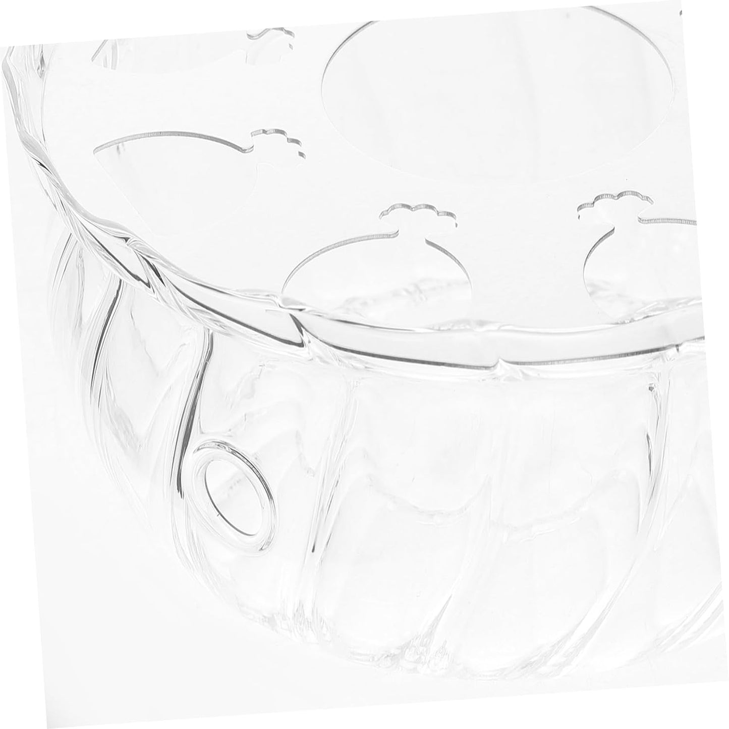 SHOWERORO Teapot Warmer Base for Tea Light Glass Candle Holder for Teapots and Wax Melts Efficient Maintenance for Enjoyable Tea