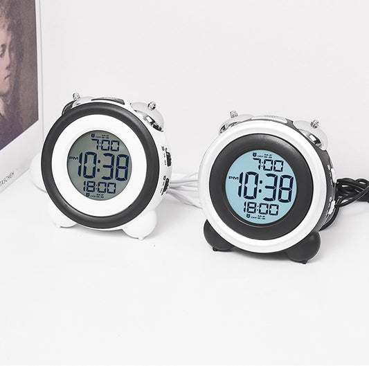 Vibrating Alarm Clock for Heavy Sleepers, Loud Alarm Clocks with Multiple Alarms Customizable Setting, Digital Alarm Clocks for Bedrooms, Extreme Bed Shaker Alarm Clock for Deeply Sleeper