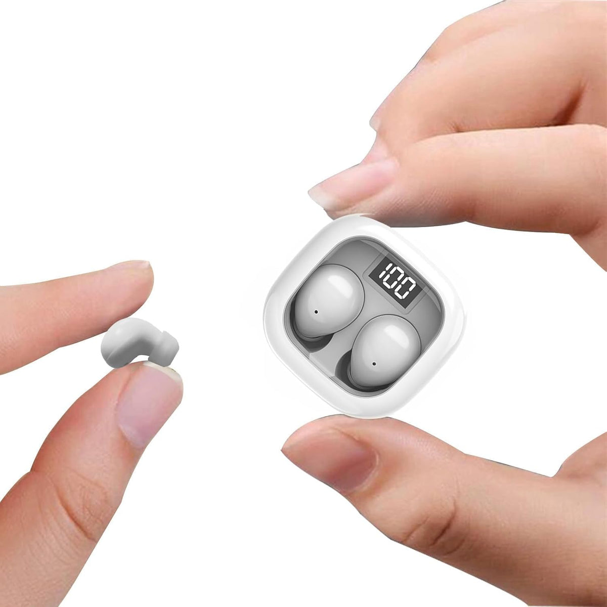 Smallest Invisible Mini Earbuds Wireless Bluetooth Low Profile Micro Tiny