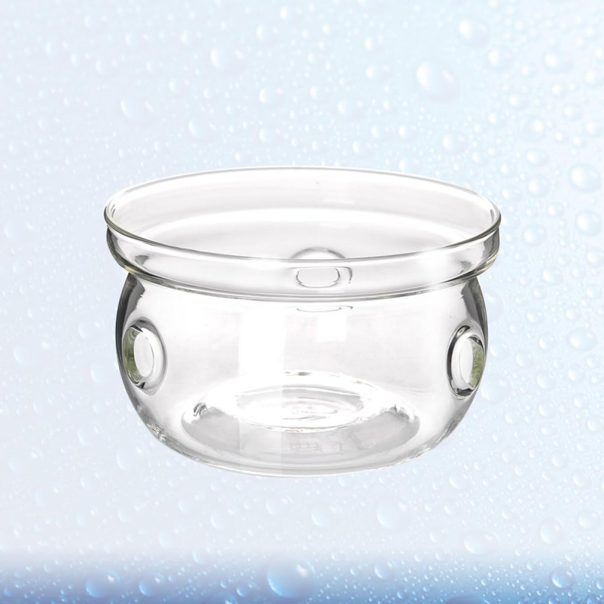 Luxshiny Insulated Glass Tea Pot Heating Base with Creative Stylish Design Practical Warmer for Home and Office Use Suitable for Tea Parties